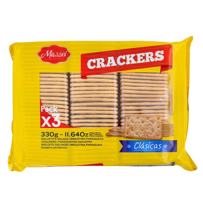 Galletas-Mazzei-crackers-clasica-tripack-330-g Galletas-Mazzei-crackers-clasica-tripack-330-g