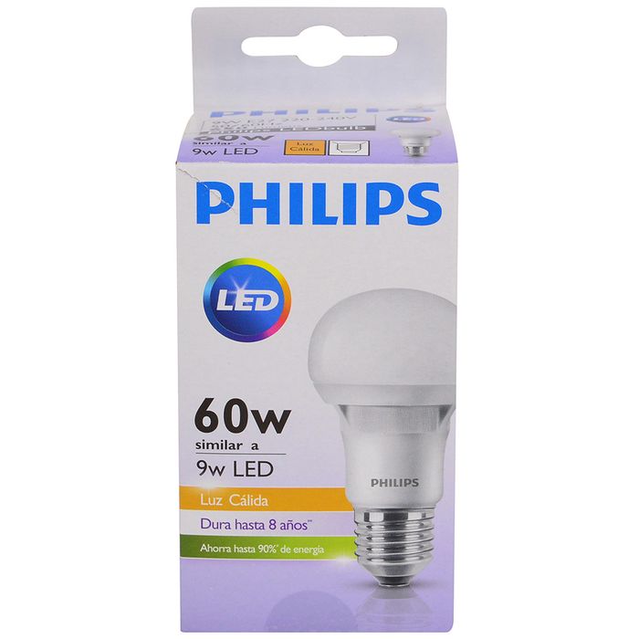 led 3000k 9w geant Essensial Lámpara PHILIPS E27 bulb NwOPX80kn