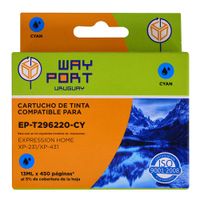 Cartucho-way-port-para-Epson-Mod.-XP231-t296220-13ml-cy-xl