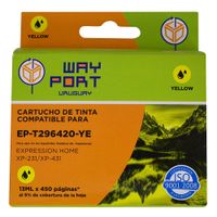 Cartucho-way-port-para-Epson-Mod.-XP231-t296420-13ml-ye-xl