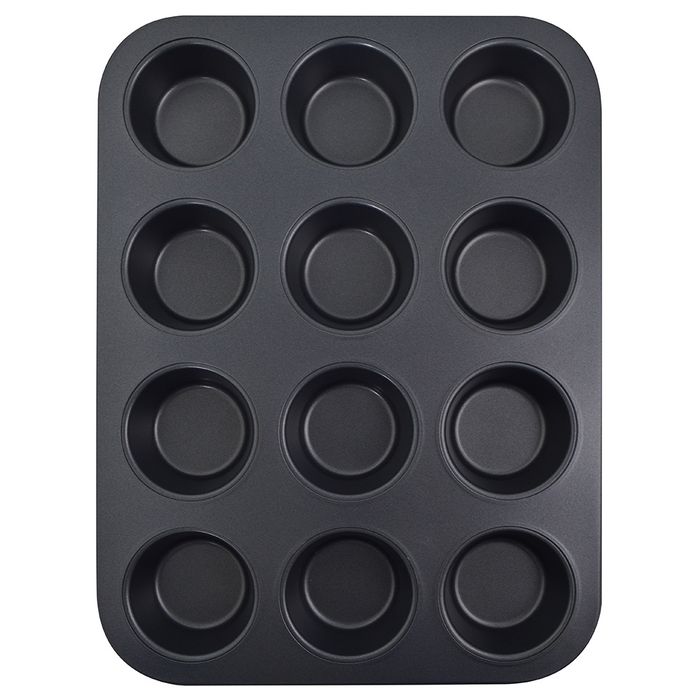 Molde-muffin-x12-35x26.5x3cm-gris-antiadherente