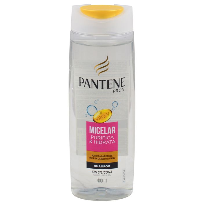 Shampoo PANTENE Micelar 400 ml disco
