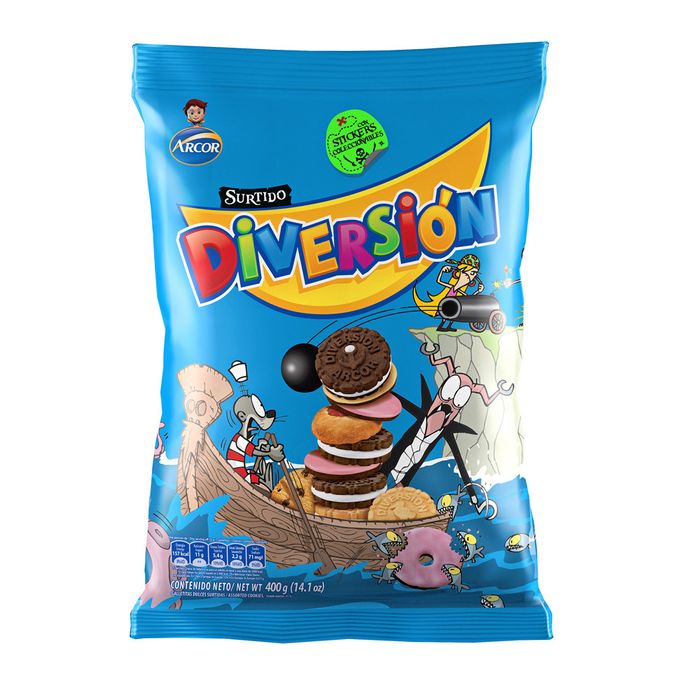 Galletitas-surtido-diversion-ARCOR-400-g Galletitas-surtido-diversion-ARCOR-400-g