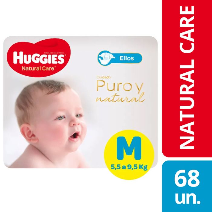 pañales huggies 68 unidades