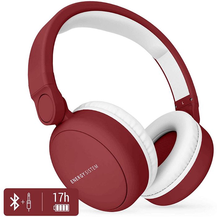 Auricular-bluetooth-ENERGY-SISTEM-headphone-red