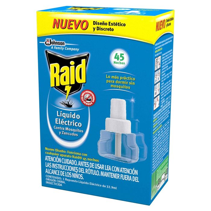 Insecticida-Liquido-repuesto-RAID-45-Noches Insecticida-Liquido-repuesto-RAID-45-Noches