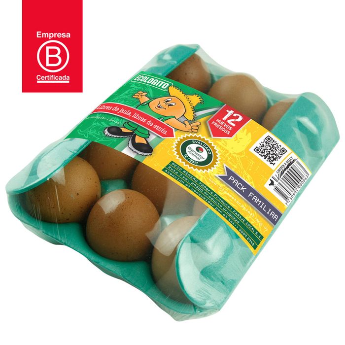 Huevo-ECOLOGITO-Pack-Familiar-cj.-12-un. Huevo-ECOLOGITO-Pack-Familiar-cj.-12-un.