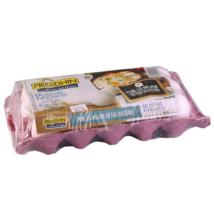 Huevo-Blanco-PRODHIN-15-un. Huevo-Blanco-PRODHIN-15-un.