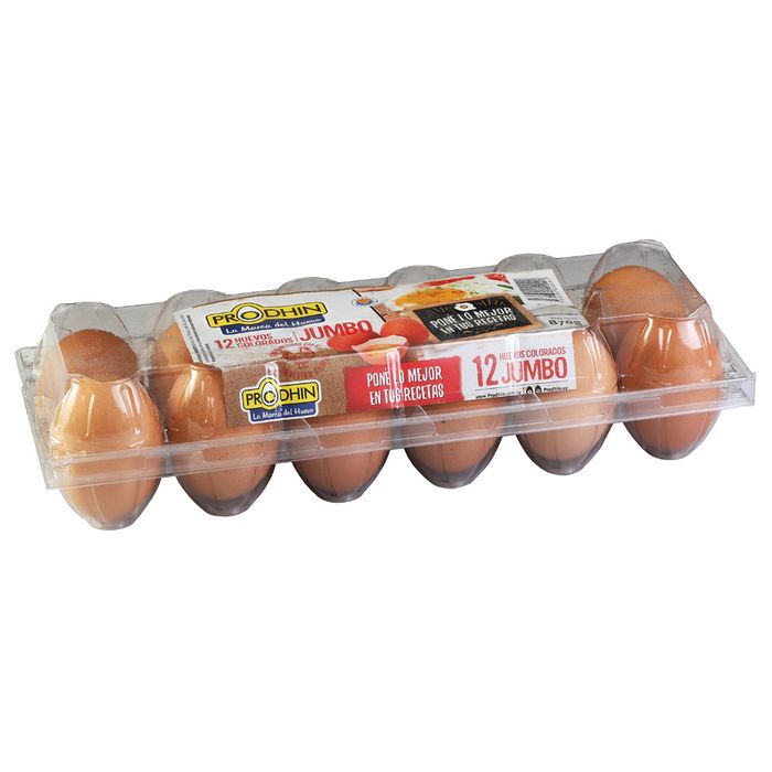 Huevo-Color-Jumbo-PRODHIN-12-un. Huevo-Color-Jumbo-PRODHIN-12-un.
