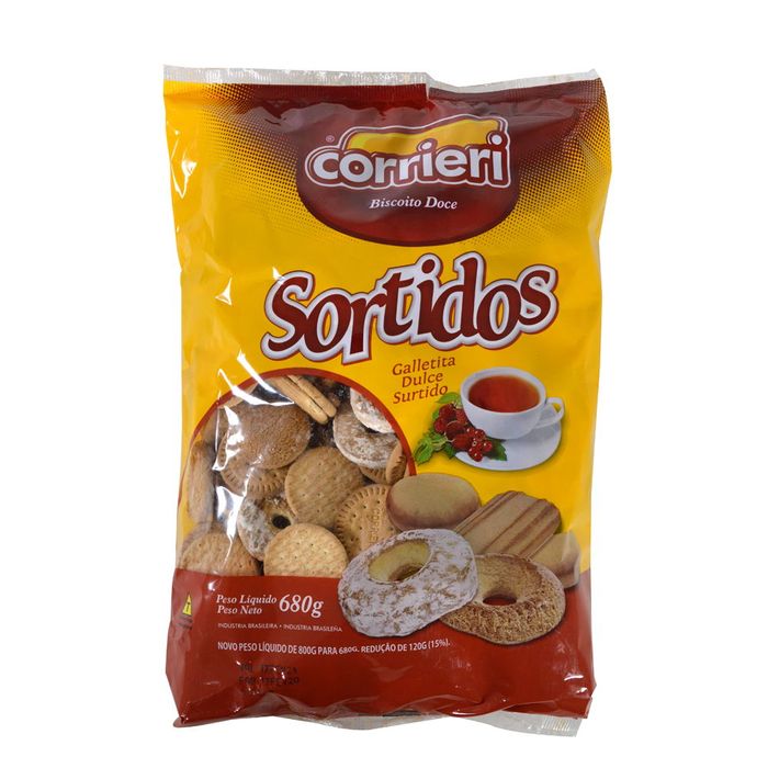 Galletitas Corrieri Surtidas 680 G Disco