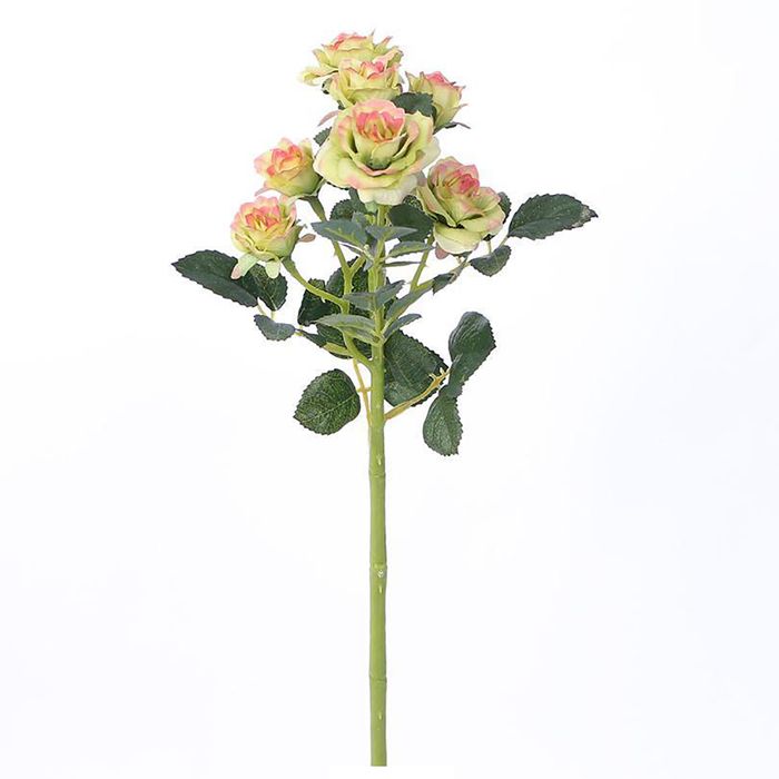 Ramo-artificial-de-mini-rosas-color-verde