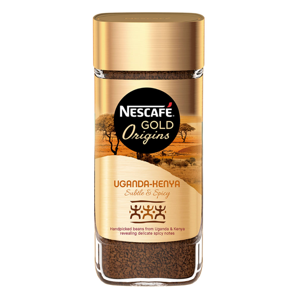 Café NESCAFÉ Gold Uganda Kenia 100 g disco