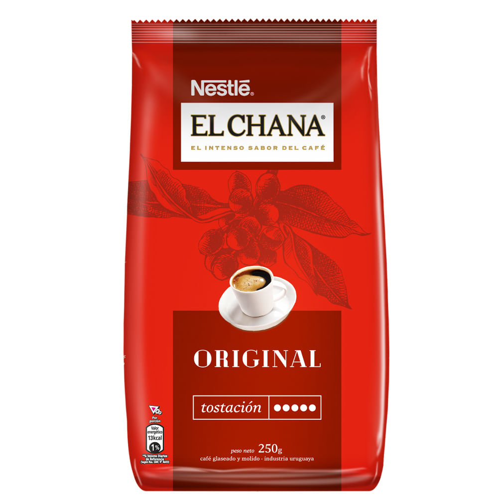 Café molido EL CHANÁ 250 g disco