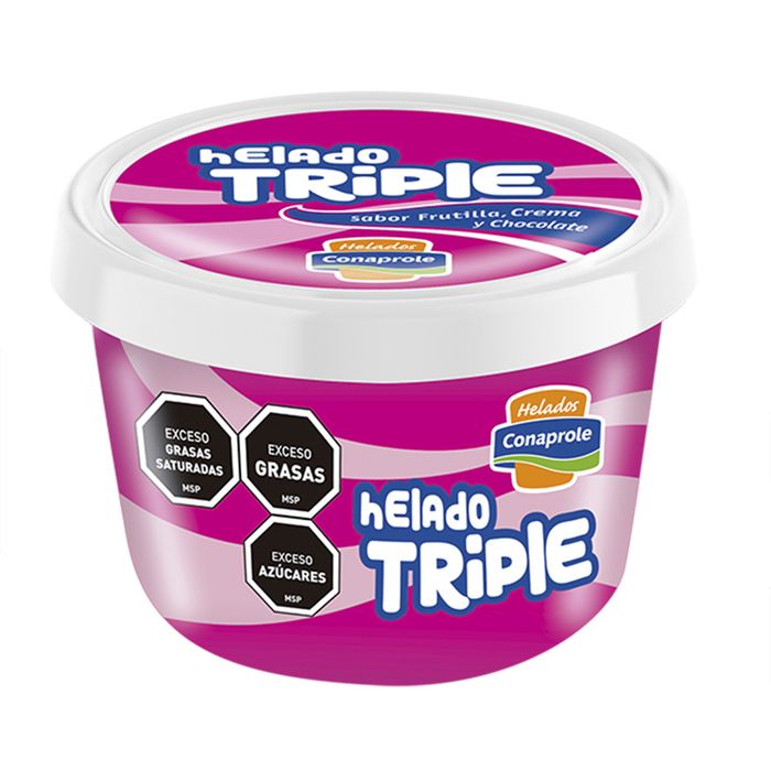 Helado-Crema-Chocolate-Frutilla-CONAPROLE-vaso-250-cc Helado-Crema-Chocolate-Frutilla-CONAPROLE-vaso-250-cc