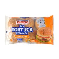 Pan-tortuga-BIMBO-con-sesamo-6-un.-300-g