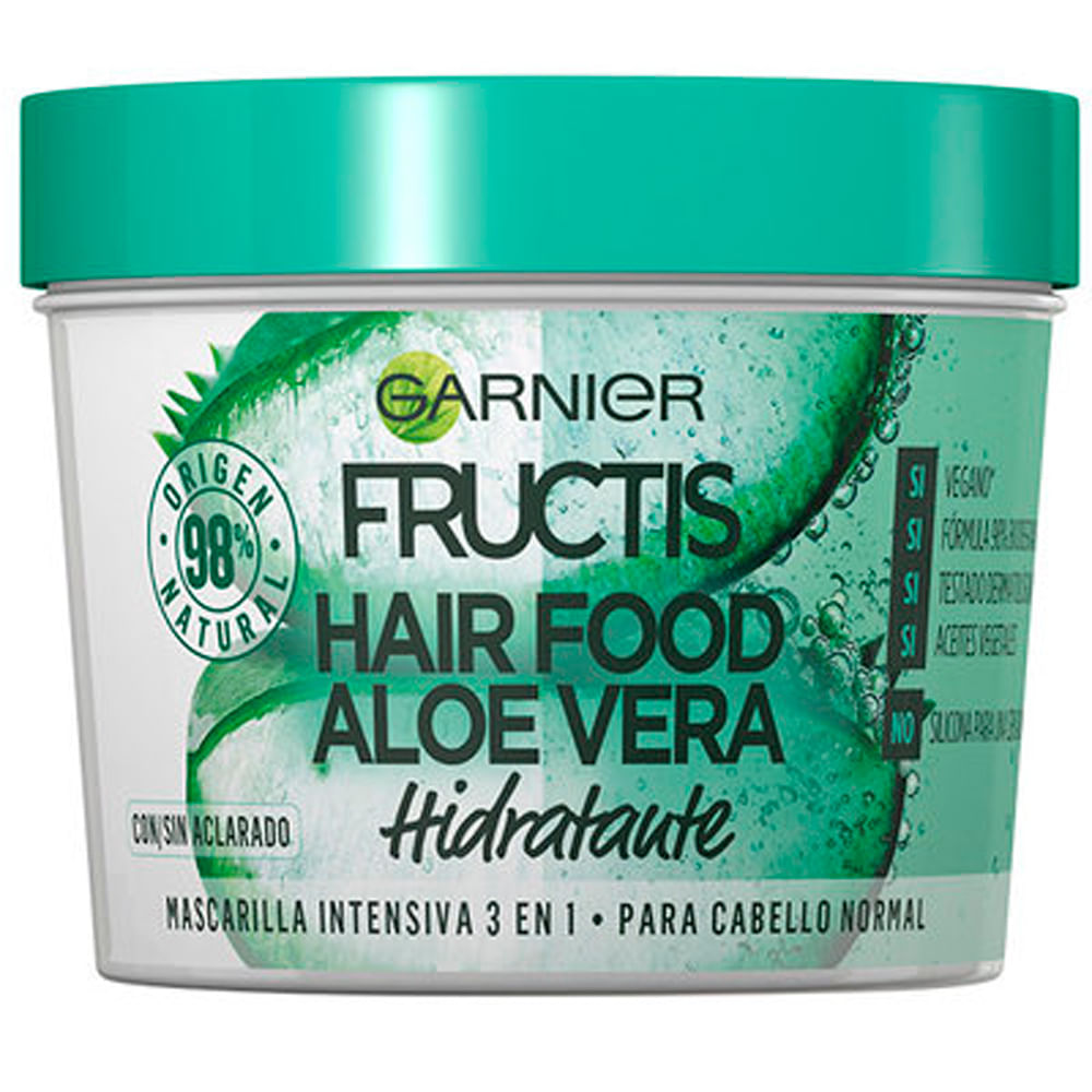 Tratamiento FRUCTIS Hair Food Aloe 350 ml disco