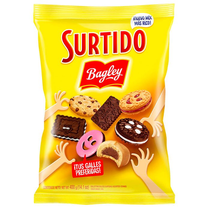 Galletitas-Dulces-Surtidas-BAGLEY-400-g Galletitas-Dulces-Surtidas-BAGLEY-400-g