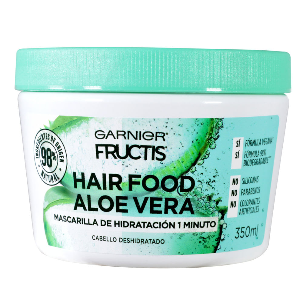 Tratamiento FRUCTIS Hair Food Aloe 350 ml disco