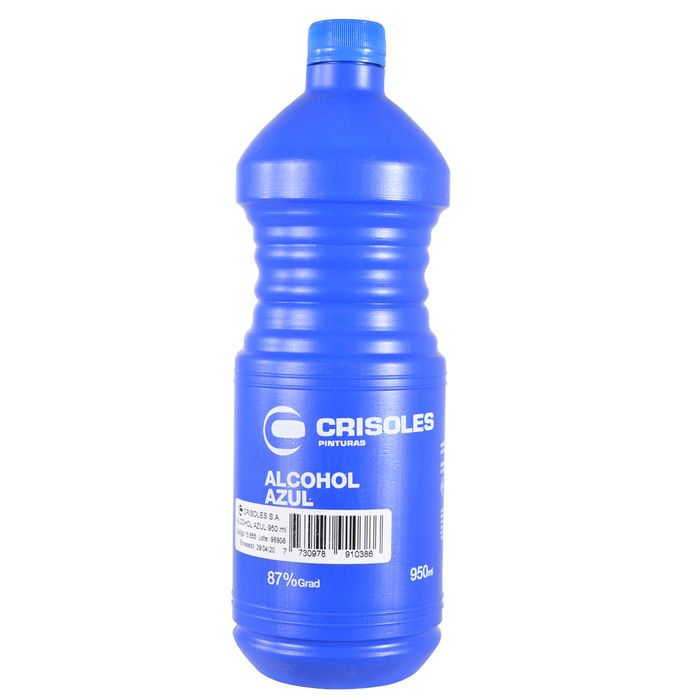 Alcohol-azul-CRISOLES-950ml Alcohol-azul-CRISOLES-950ml