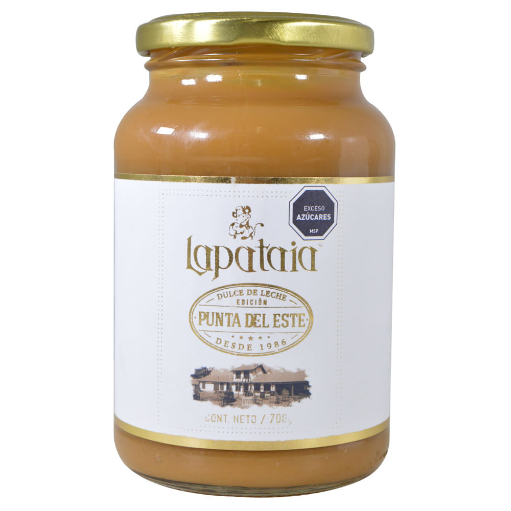 Dulce de leche LAPATAIA receta tradicional 700 g disco