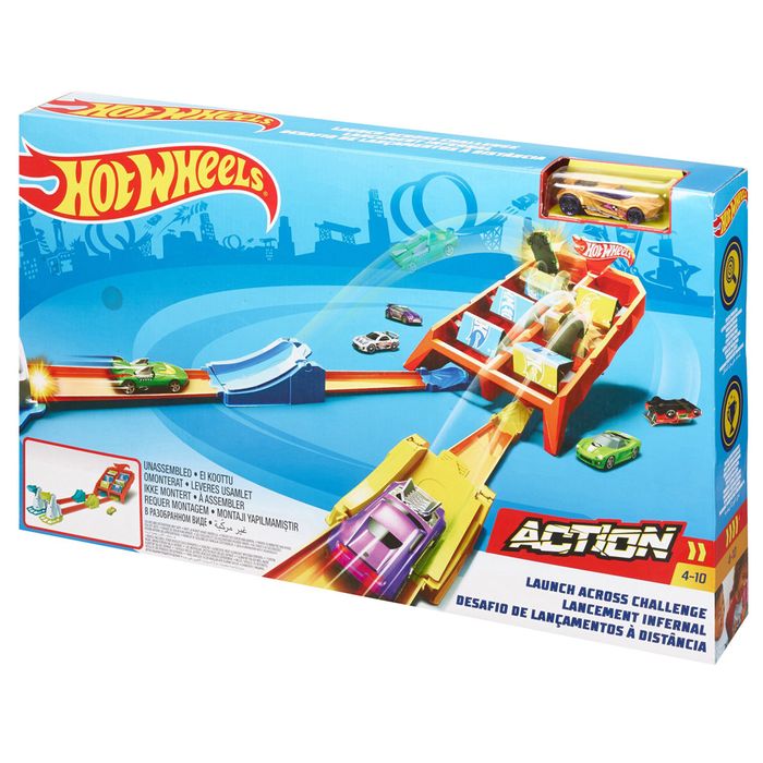 Pista-de-autos-vueltas-y-choques-HOT-WHEELS Pista-de-autos-vueltas-y-choques-HOT-WHEELS