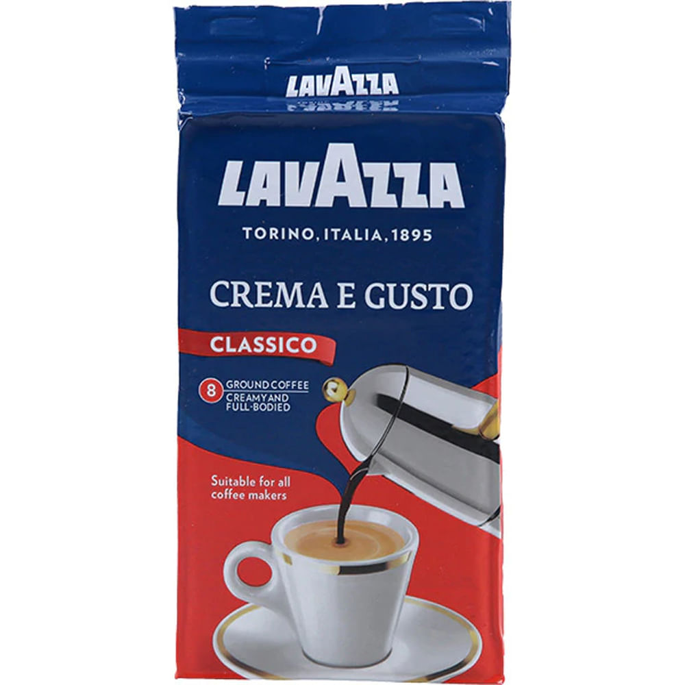 Café molido LAVAZZA crema y gusto 250g disco