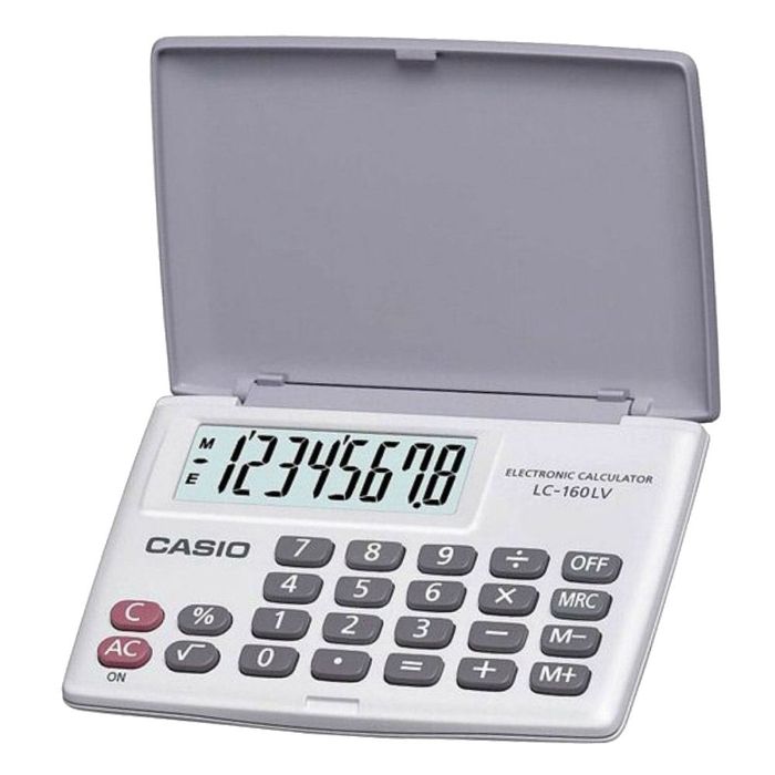 Calculadora-CASIO-Mod.-LC-160lv Calculadora-CASIO-Mod.-LC-160lv