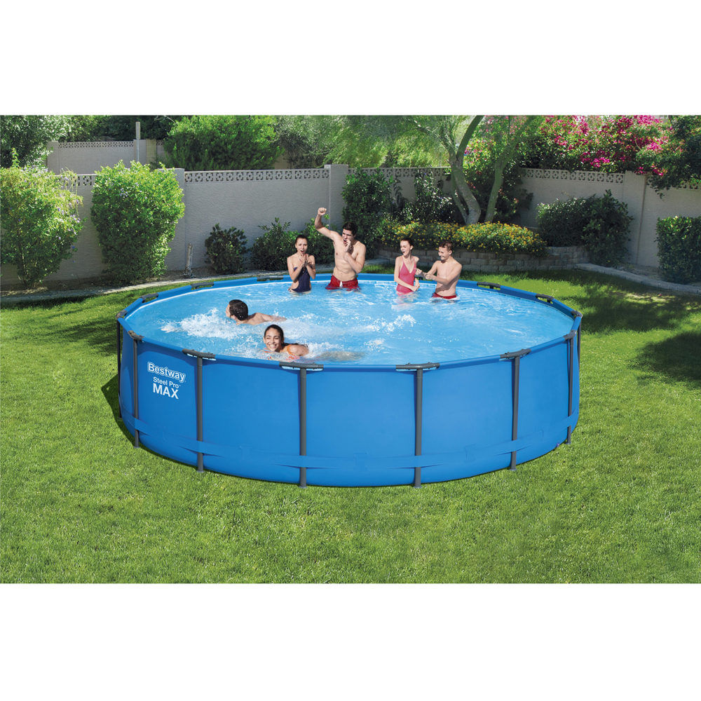 piscina estructural 427x84cm con bomba