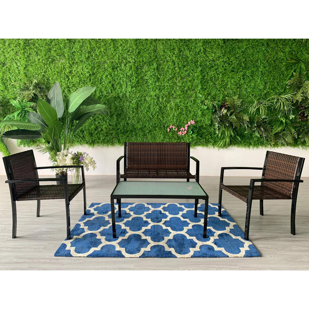 juego para jardin con 4 piezas