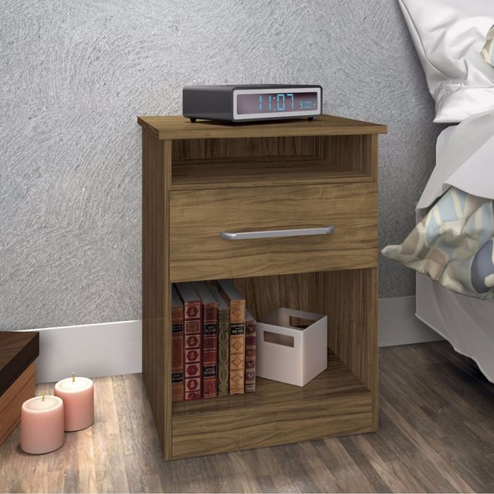 Mesa-de-luz-con-estante-y-cajon-42x57x39cm-nogal Mesa-de-luz-con-estante-y-cajon-42x57x39cm-nogal