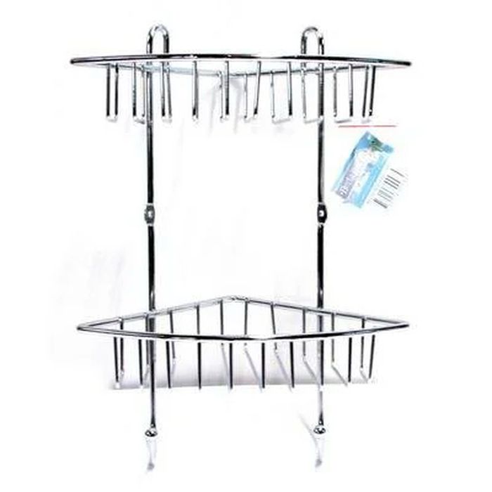 estantes de alambre cromado