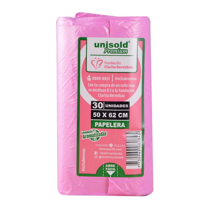 Bolsa-residuo-en-rollo-UNISOLD-50-x-62-rosa-x-30-un