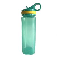 Botella-plastica-con-pico-retractil-700-ml-verde-amarillo