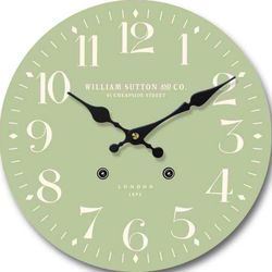 Reloj-de-pared-33-cm-verde-con-numeros-grandes