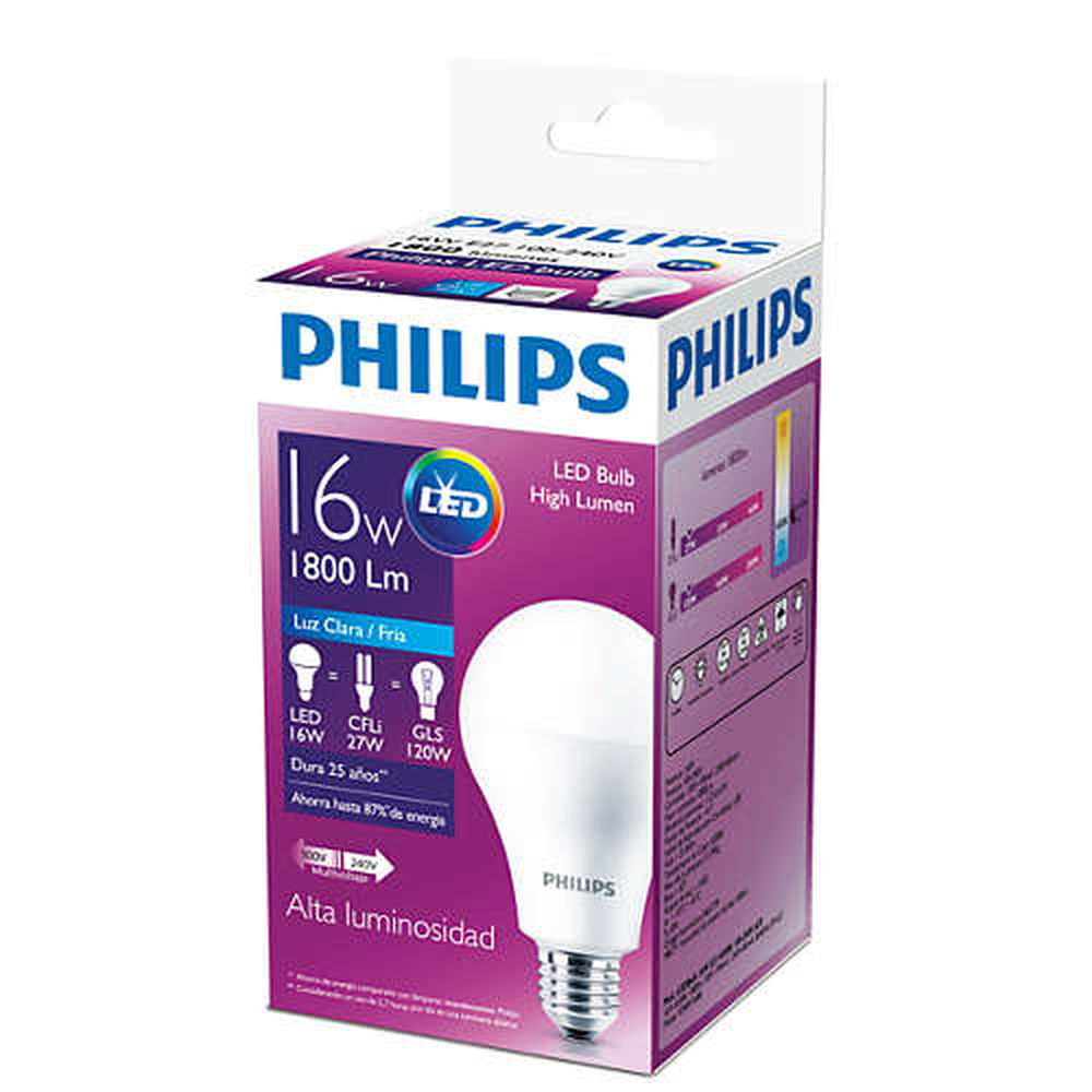 Lámpara LED PHILIPS Ecohome fría 16 W -