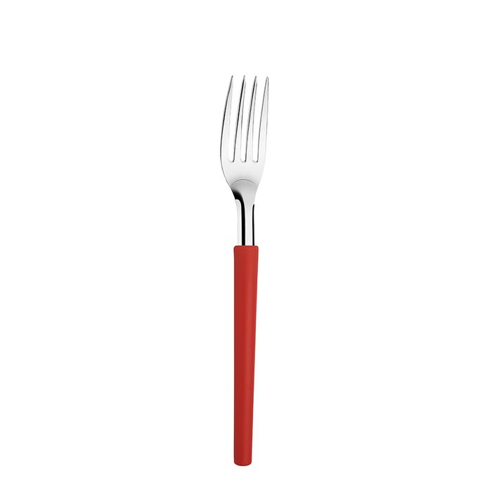 Tenedor-mesa-19.8-cm-mango-rojo-Millenium-DI-SOLLE