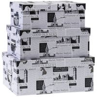 Set-de-3-cajas-de-carton-diseño-Newspaper