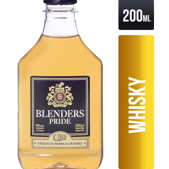 Whisky BLENDER'S PRIDE petaca disco
