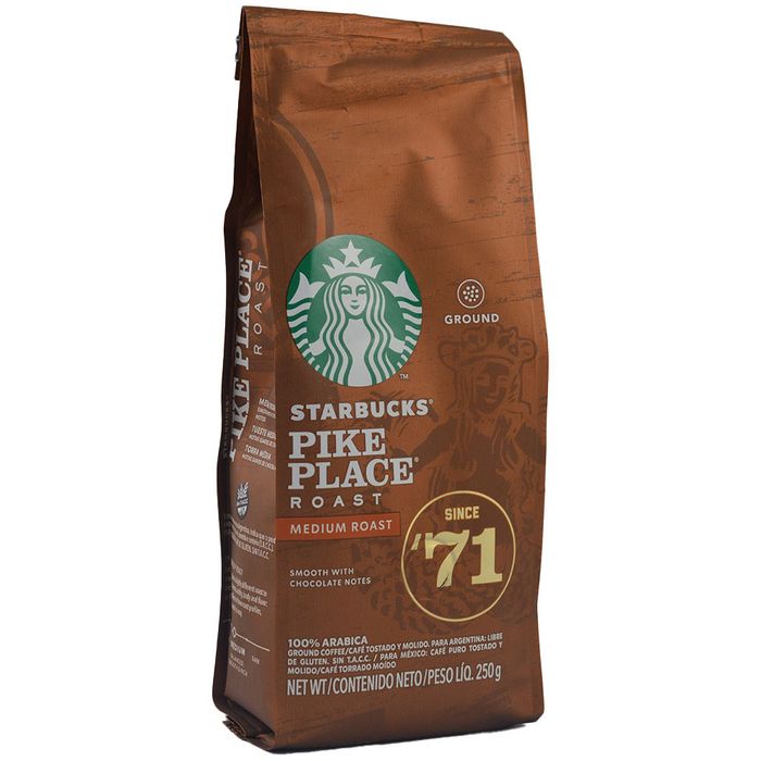 Café molido STARBUCKS medium pike place 250g devotoweb