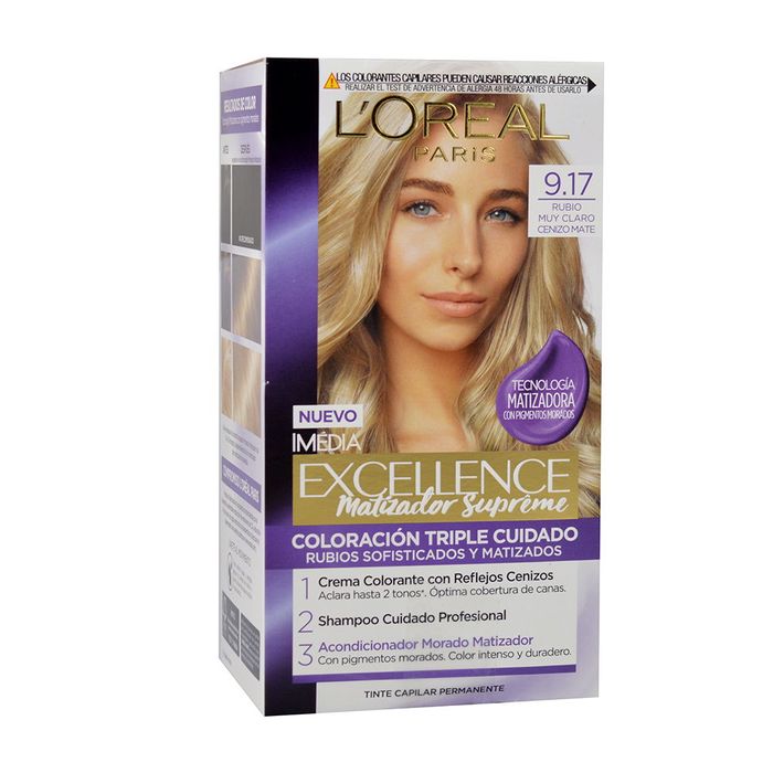 Coloracion-EXCELLENCE-9.17-rubio-ceniza-matte Coloracion-EXCELLENCE-9.17-rubio-ceniza-matte