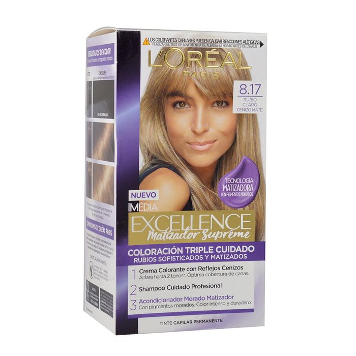 Coloracion-EXCELLENCE-8.17-rubio-ceniza-matte Coloracion-EXCELLENCE-8.17-rubio-ceniza-matte
