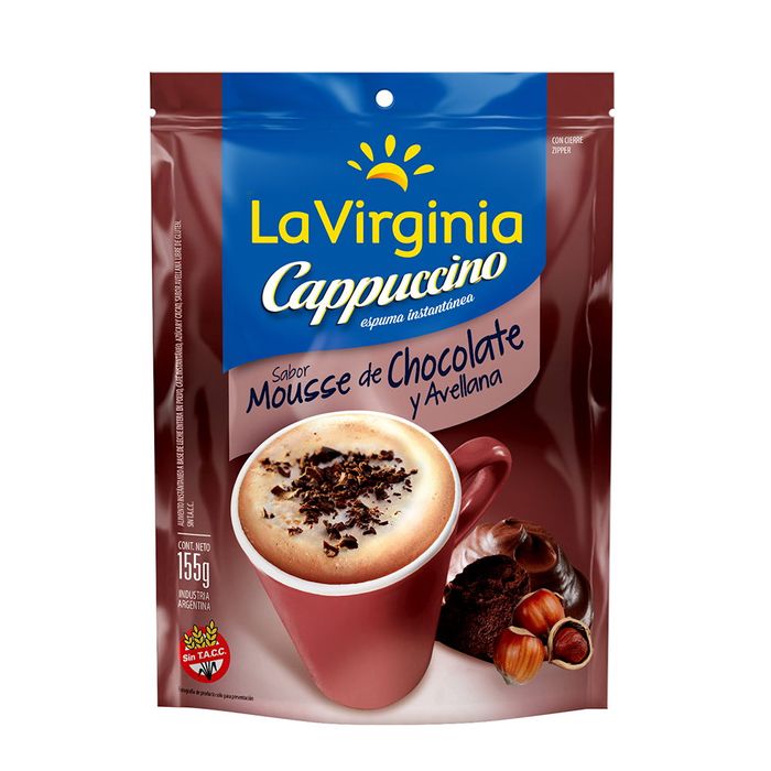 Capuccino-LA-VIRGINIA-Mousse-Chocolate-con-Avellanas-sc.-155-g Capuccino-LA-VIRGINIA-Mousse-Chocolate-con-Avellanas-sc.-155-g
