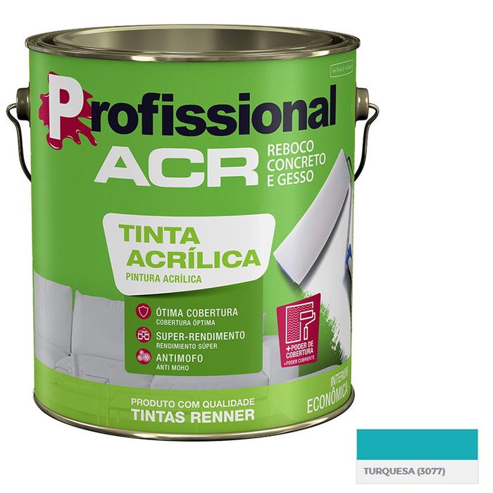 Acrilica-RENNER-Profesional-mate-turquesa-3.6-L