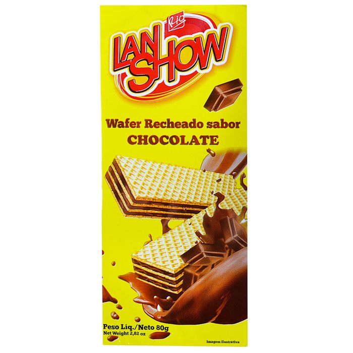 Wafer-LAN-SHOW-chocolate-80-g Wafer-LAN-SHOW-chocolate-80-g