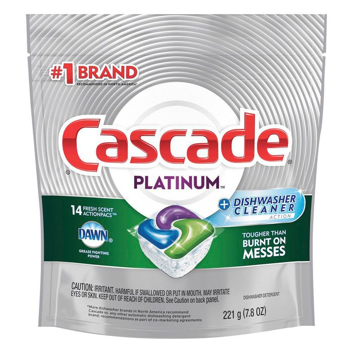 Detergente-lavavajilla-cascade-Platinium-capsulas-14-un. Detergente-lavavajilla-cascade-Platinium-capsulas-14-un.