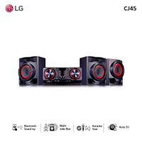 Minicomponente--LG-Mod--CJ45--Potencia-2500W-RMSReproduce-CD-MP3Conexion-USB-2-BluetoothSintoniza-AM-FM-Funcion-Karaoke-Efecto-DJ-Garantia-1-año