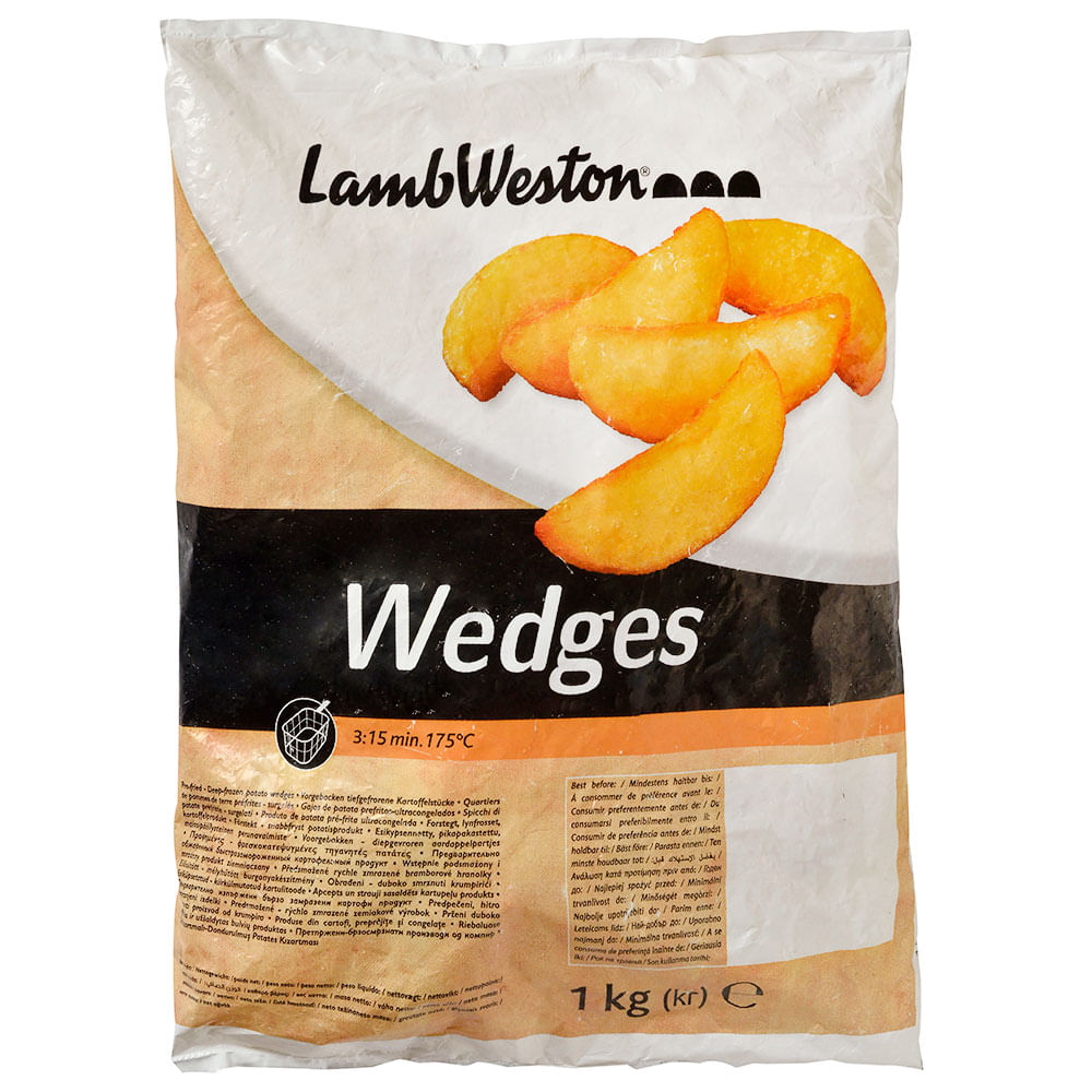 Papas Wedges LAMBWESTON Weston 1 kg - devotoweb
