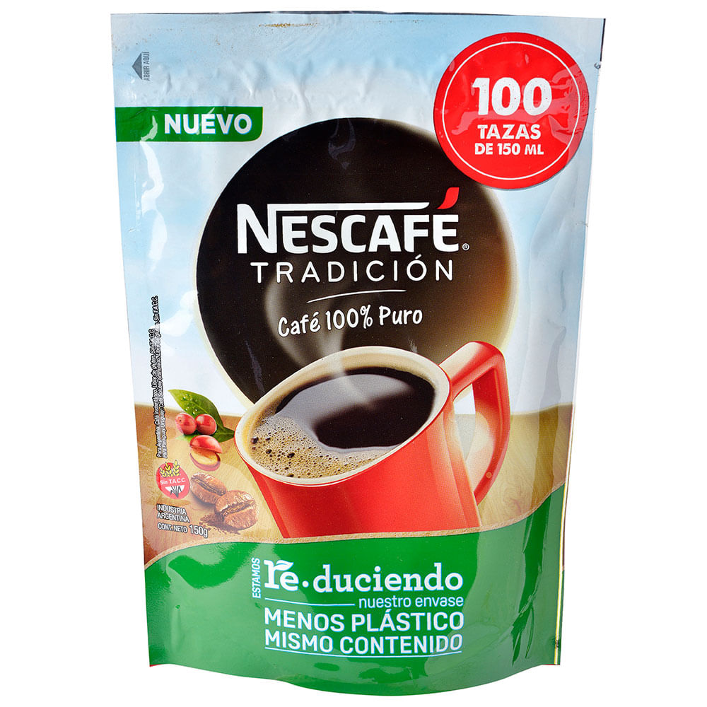 Café NESCAFÉ tradición 150 g - disco