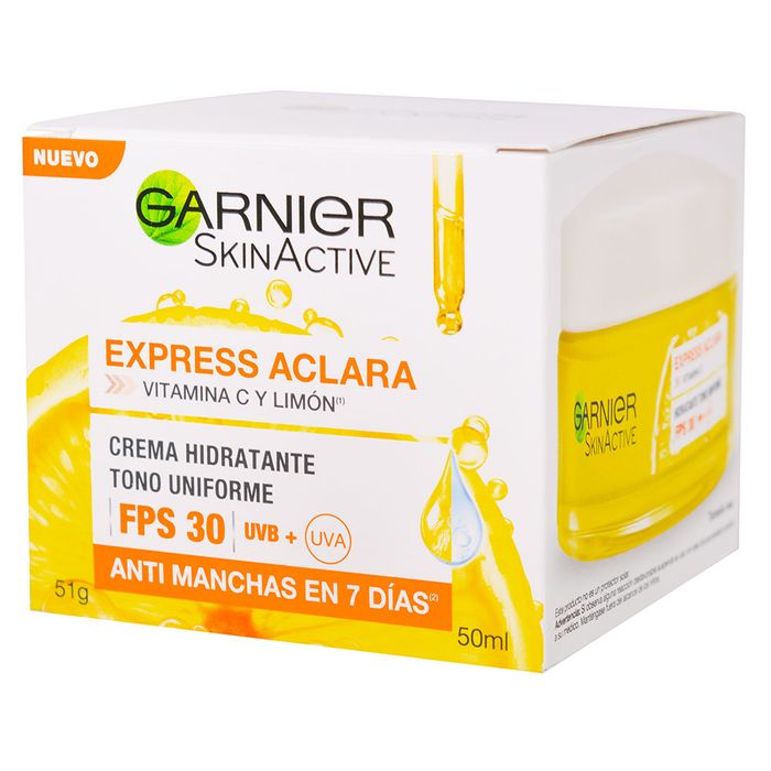 Crema-hidratante-GARNIE-Express-aclara-fps30-50-ml
