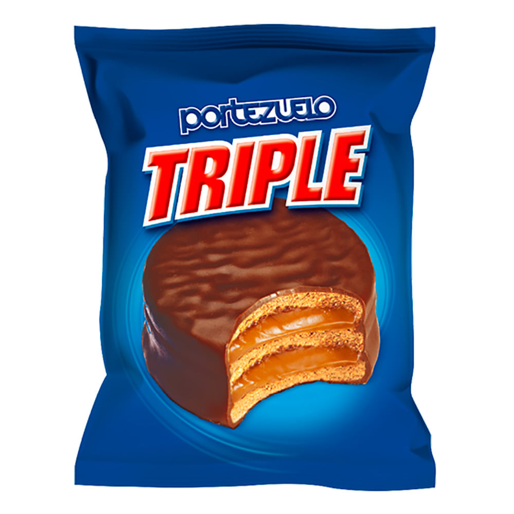 Alfajor Portezuelo Triple Chocolate Grupodiscouruguay